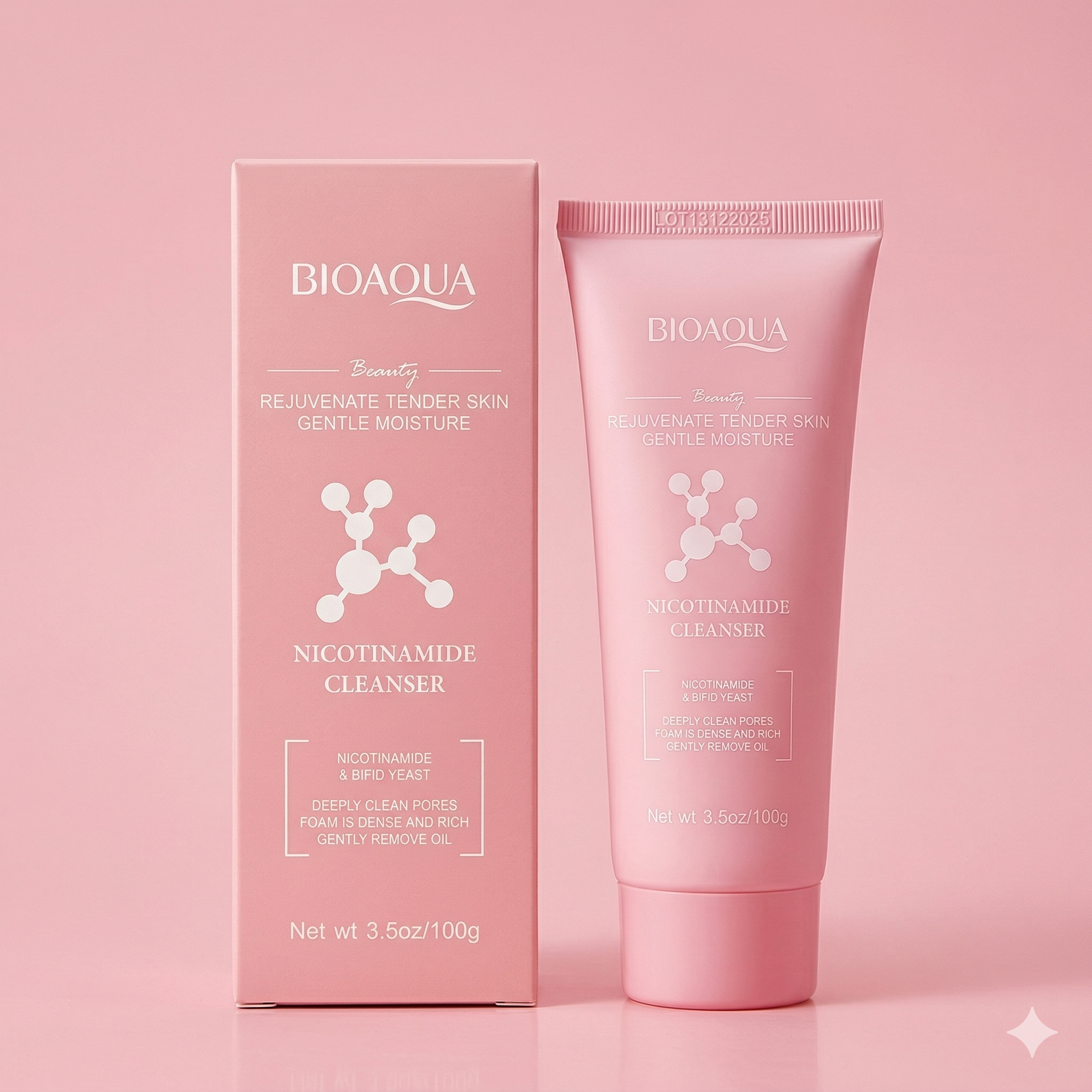 BIOAQUA Nicotinamide Cleanser (Beauty Rejuvenate Tender Skin)