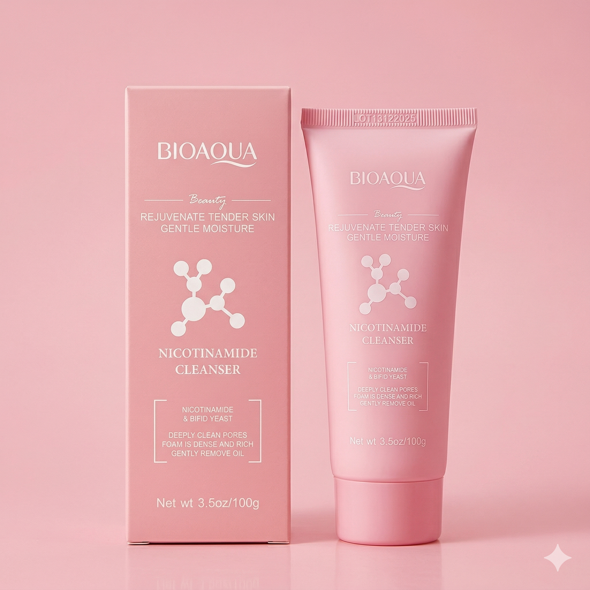 BIOAQUA Nicotinamide Cleanser (Beauty Rejuvenate Tender Skin)
