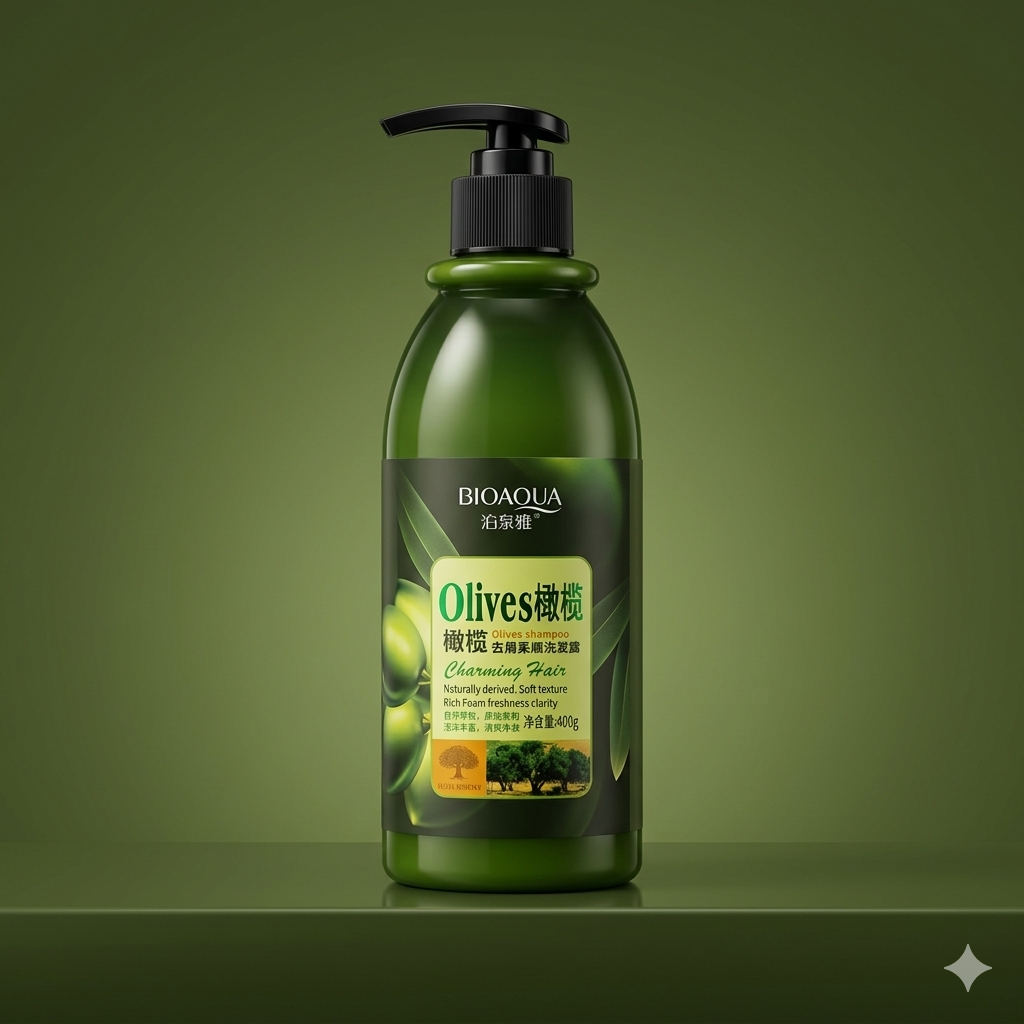 BIOAQUA Olives Charming Hair Shampoo (400g)