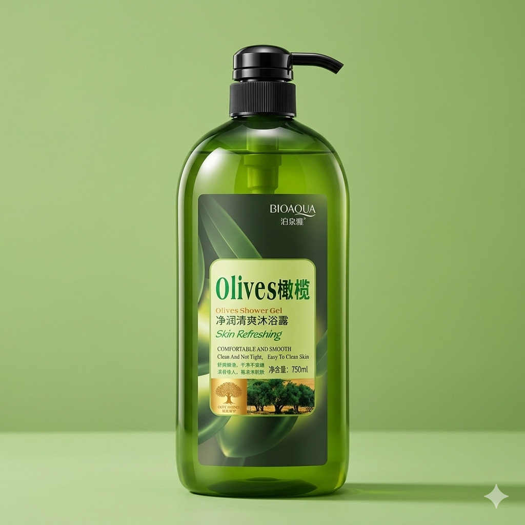 BIOAQUA Olives Shower Gel