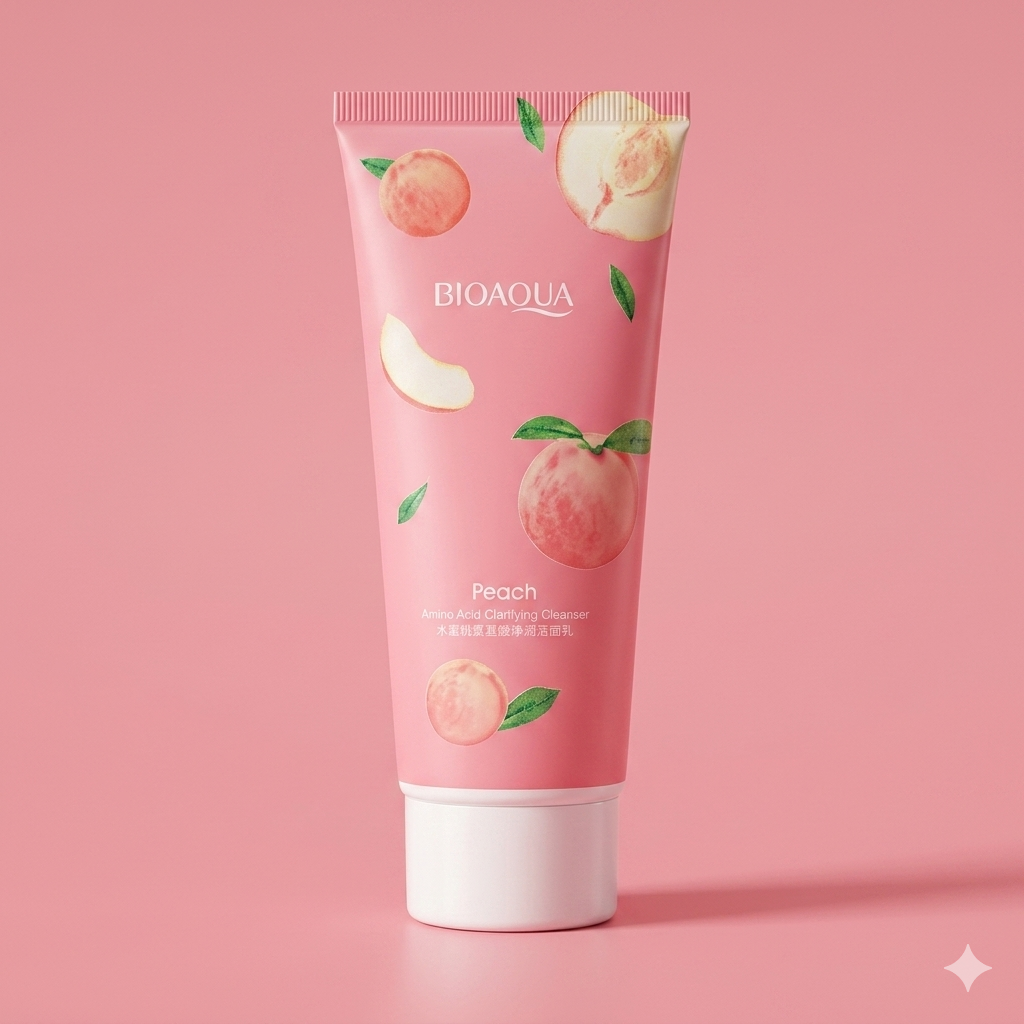 BIOAQUA Peach Amino Acid Clarifying Cleanser