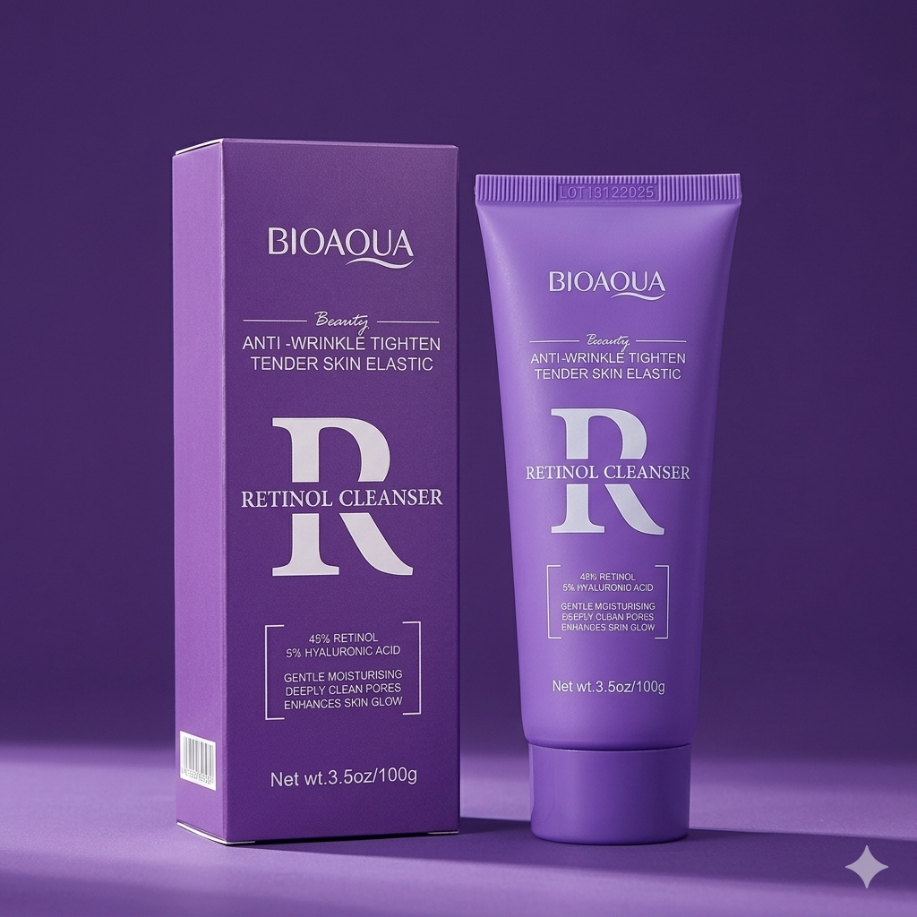 BIOAQUA Retinol Anti-Wrinkle & Tightening Facial Cleanser