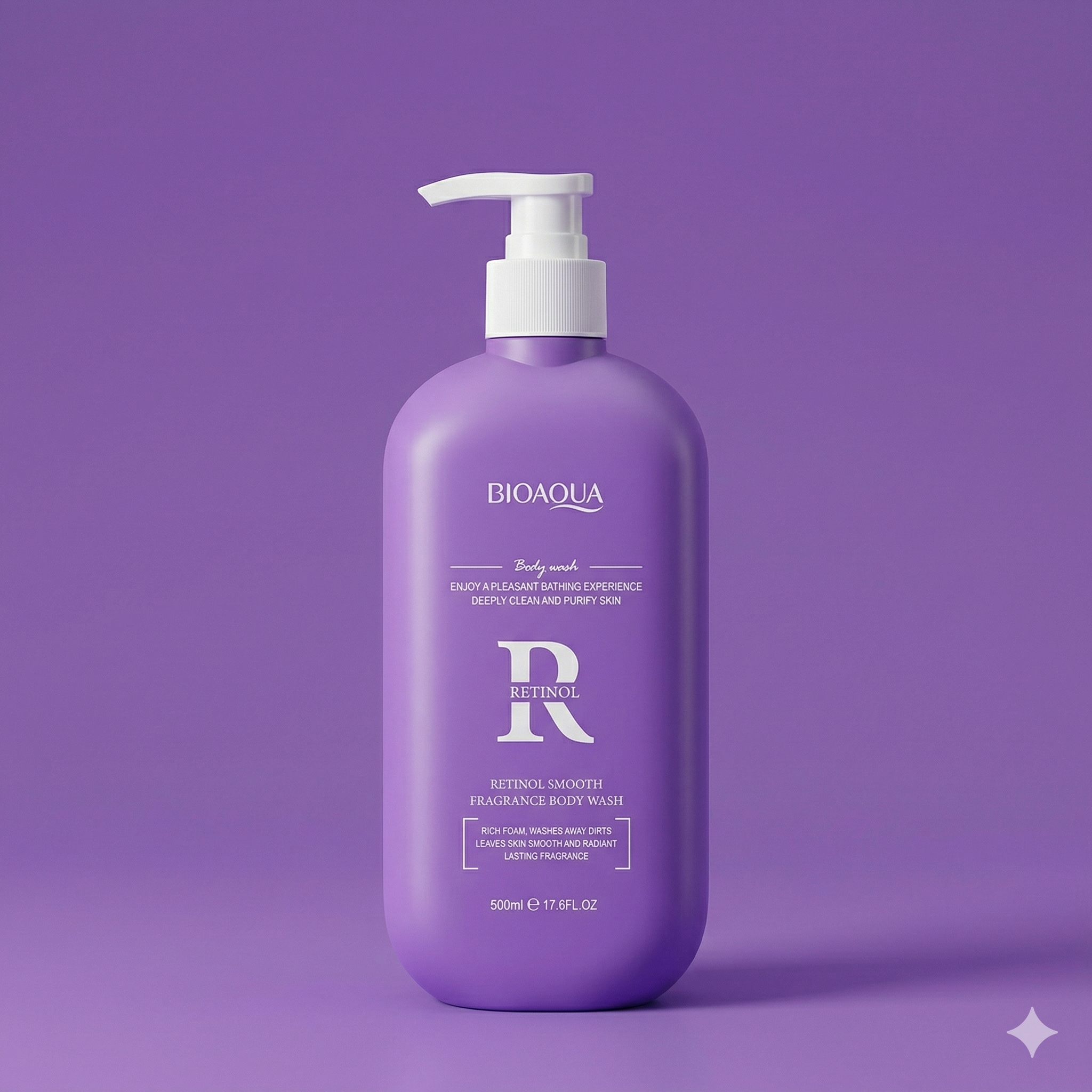 BIOAQUA Retinol Smooth Fragrance Body Wash (500ml)