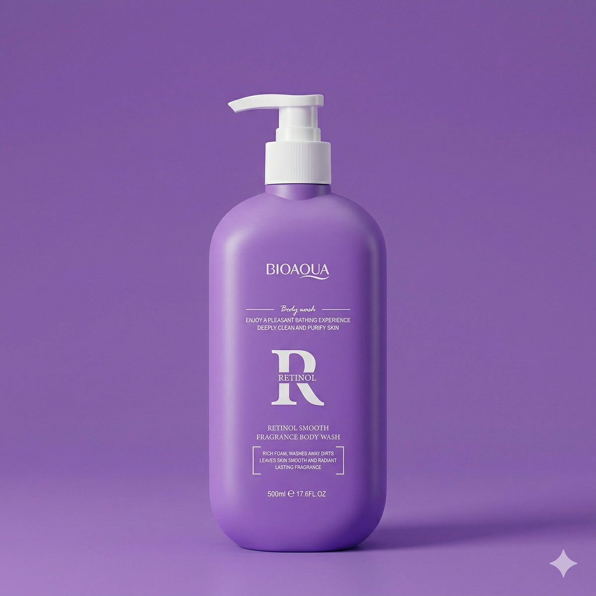 BIOAQUA Retinol Smooth Fragrance Body Wash (500ml)