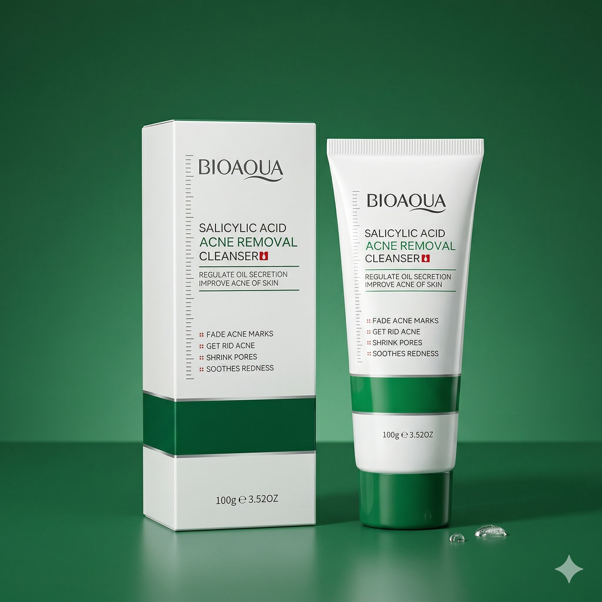 BIOAQUA Salicylic Acid Acne Removal Cleanser (100g)