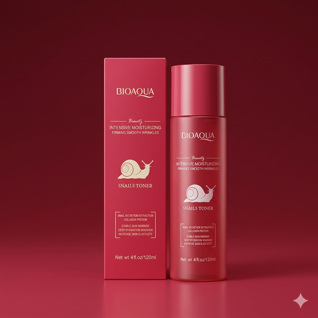 BIOAQUA Snail Toner (Intensive Moisturizing) 120ml