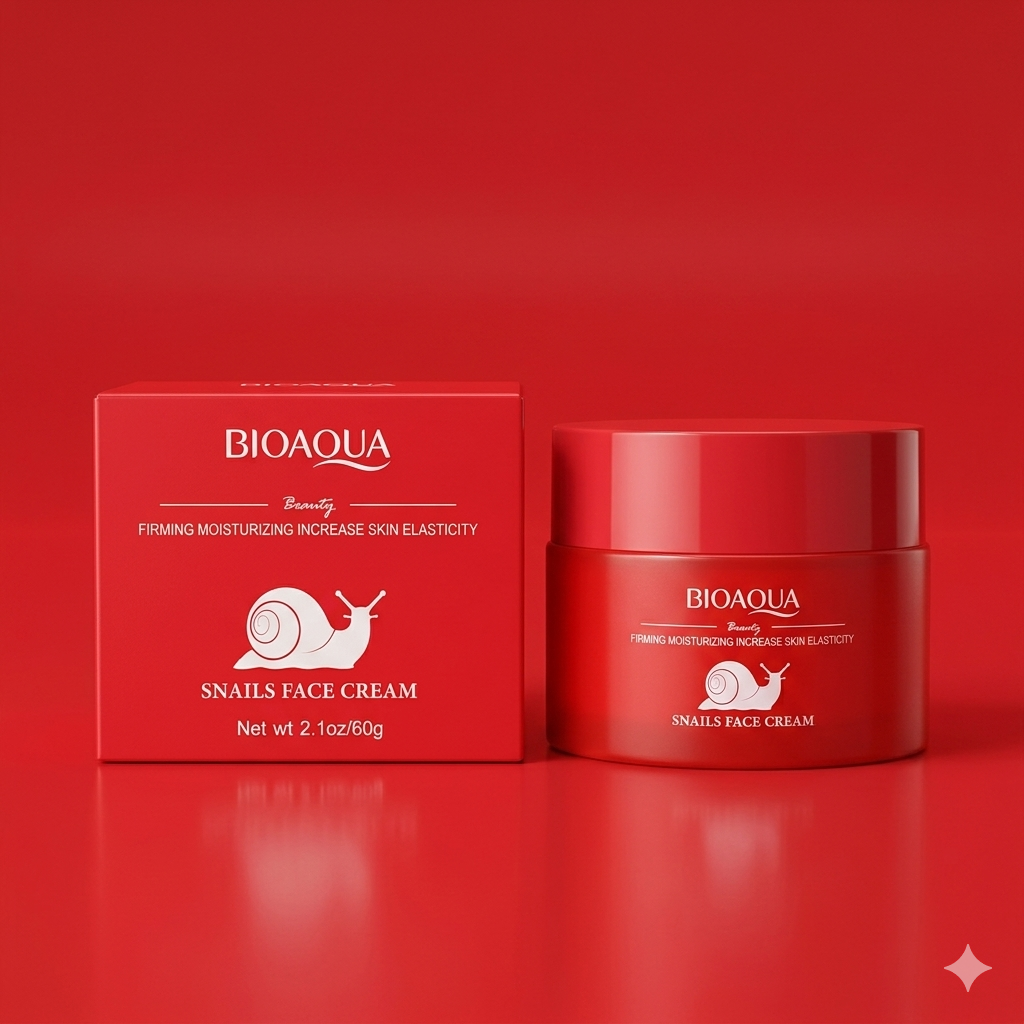 BIOAQUA Snails Face Cream (Firming & Moisturizing) 60g