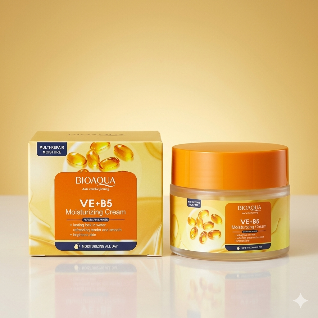 BIOAQUA VE + B5 Moisturizing Cream (Vitamin E & Vitamin B5)