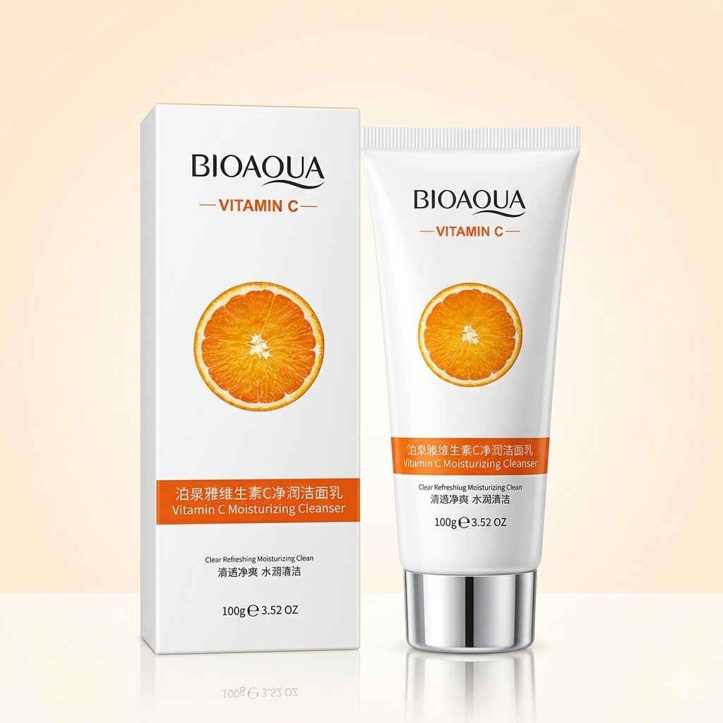 BIOAQUA Vitamin C Moisturizing Cleanser 100g