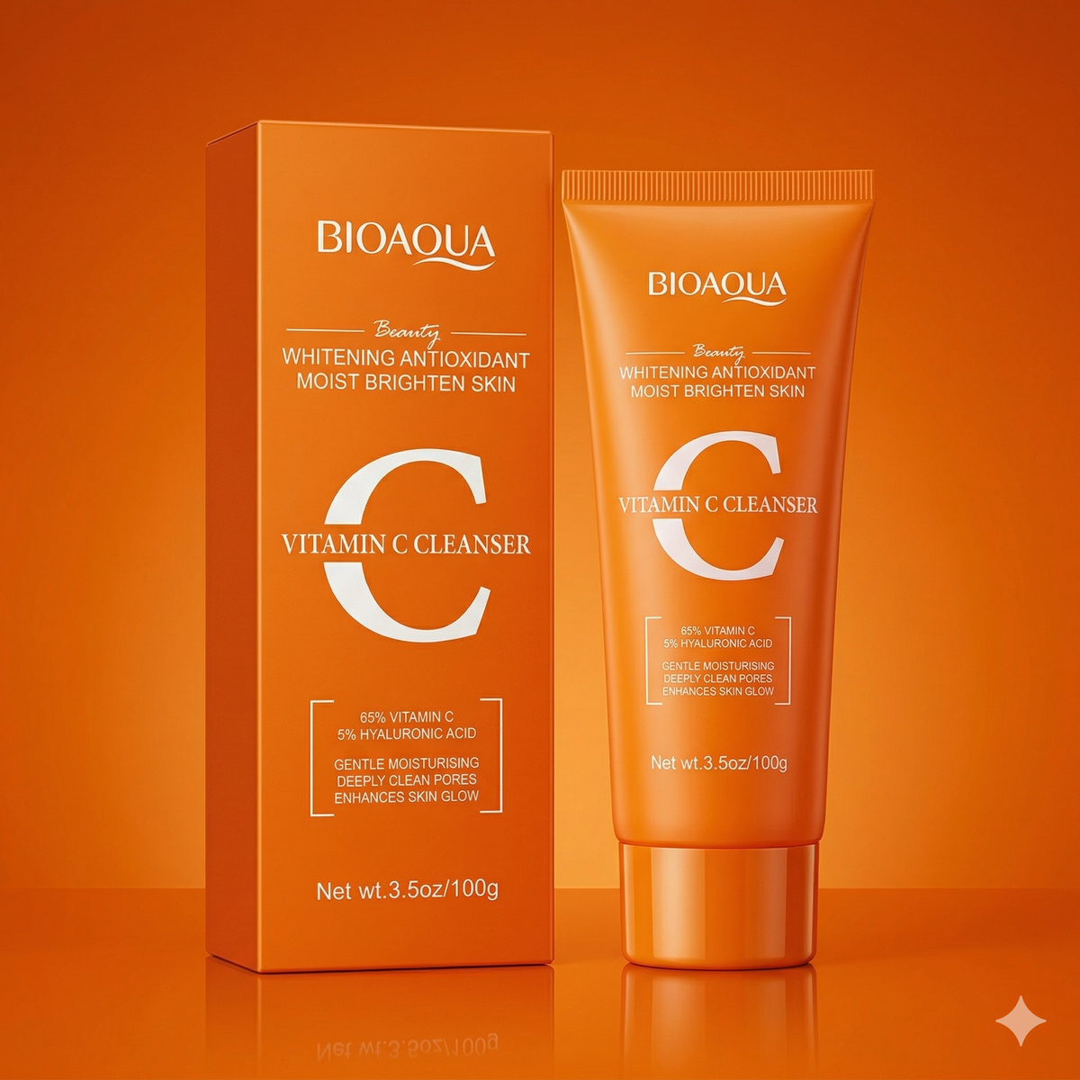 BIOAQUA Vitamin C Whitening Antioxidant Cleanser