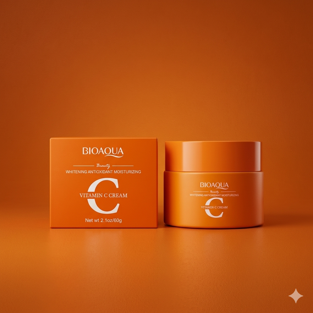 BIOAQUA Vitamin C Whitening Antioxidant Moisturizing Cream (60g)