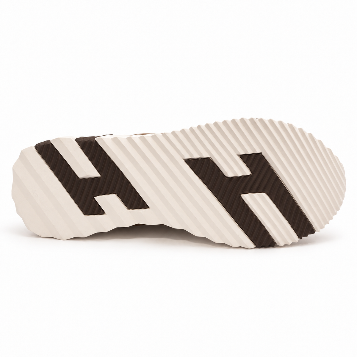 Brown Mesh & Cream Suede Lace-Up Sneaker with Chunky White Sole Size (37) - product image 4