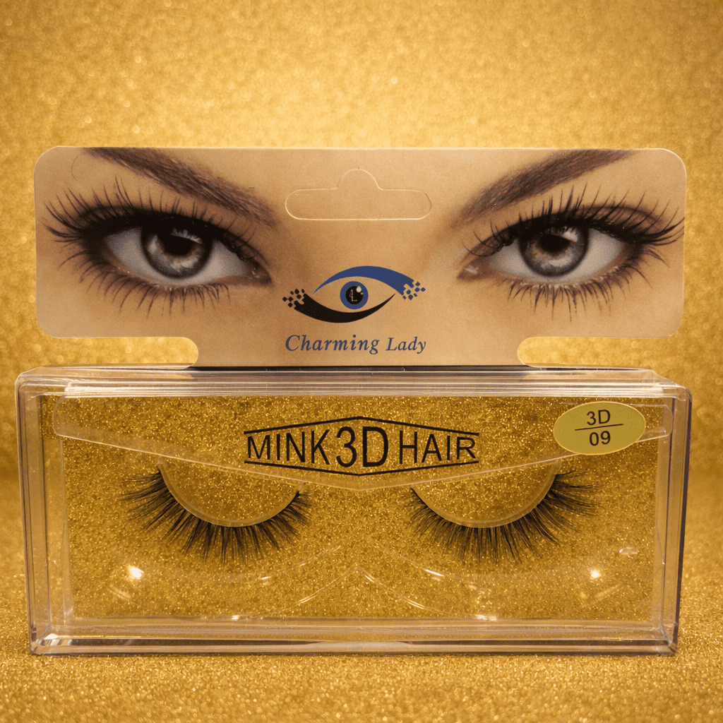 Charming Lady Mink 3D False Eyelashes – Style 09
