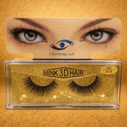 Charming Lady Mink 3D False Eyelashes – Style X18