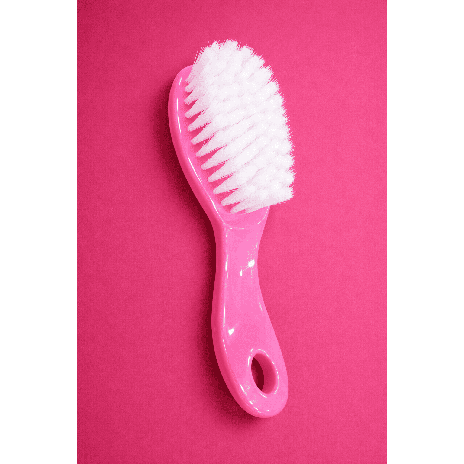Soft Nail Cleaning Brush (Pink)