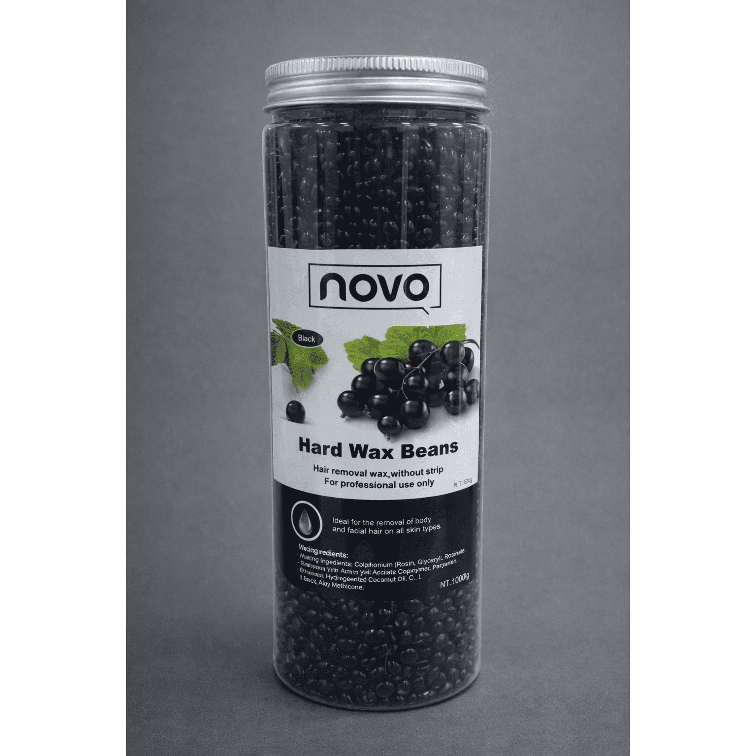 NOVO Hard Wax Beans – Black (Grape)