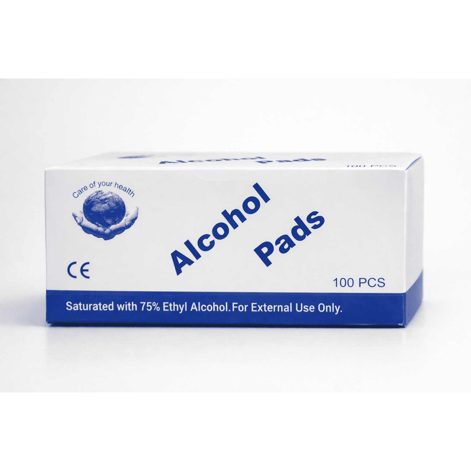 Alcohol Pads – 75% Ethyl Alcohol (100 Pcs)