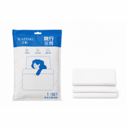 Travel Single Bed Sheet Set (3-Piece)