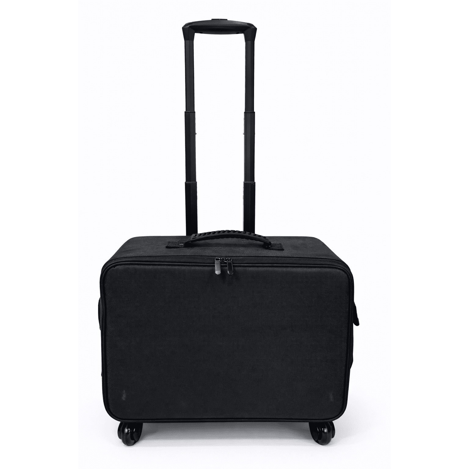 Professional Rolling Makeup Artist Trolley Case with Clear Organizer Bags