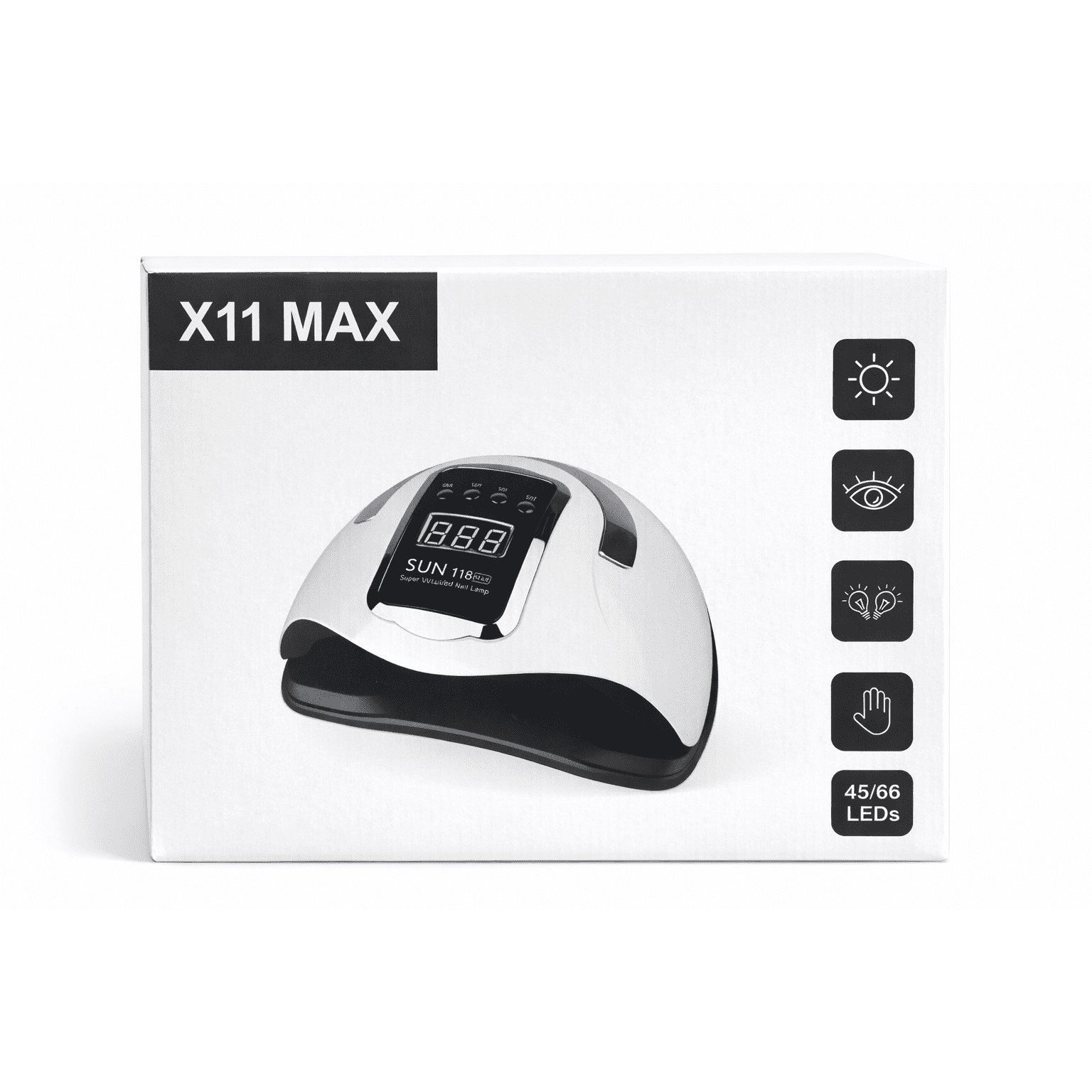 SUN X11 MAX UV/LED Nail Lamp – Professional Gel Dryer