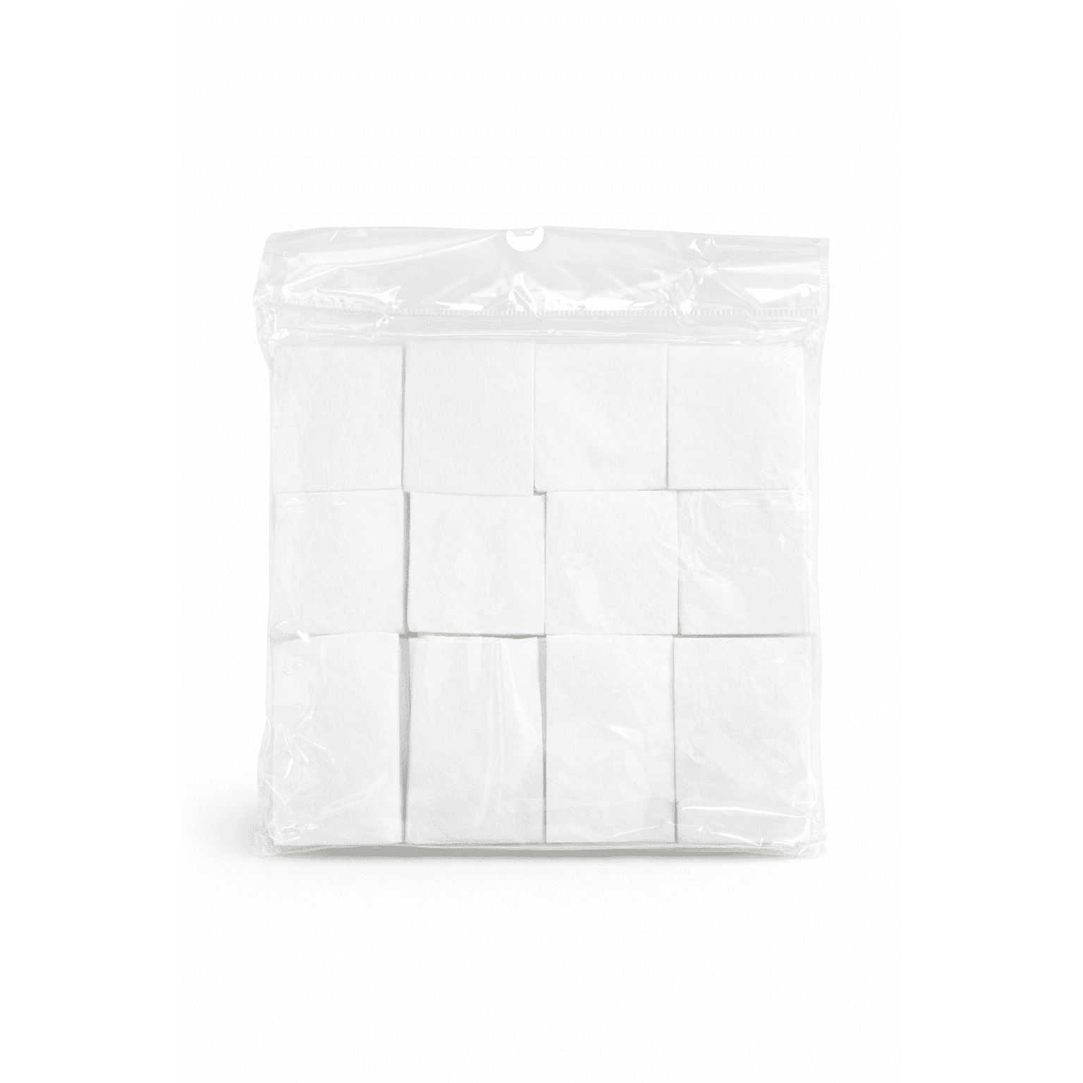 Nail Polish Remover Cotton Pads — White