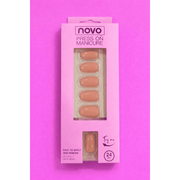 Press-On Manicure (24 pcs) — Natural Beige Gloss E234