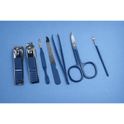 Nail Care & Manicure Tool Set (7 Pieces) – Blue