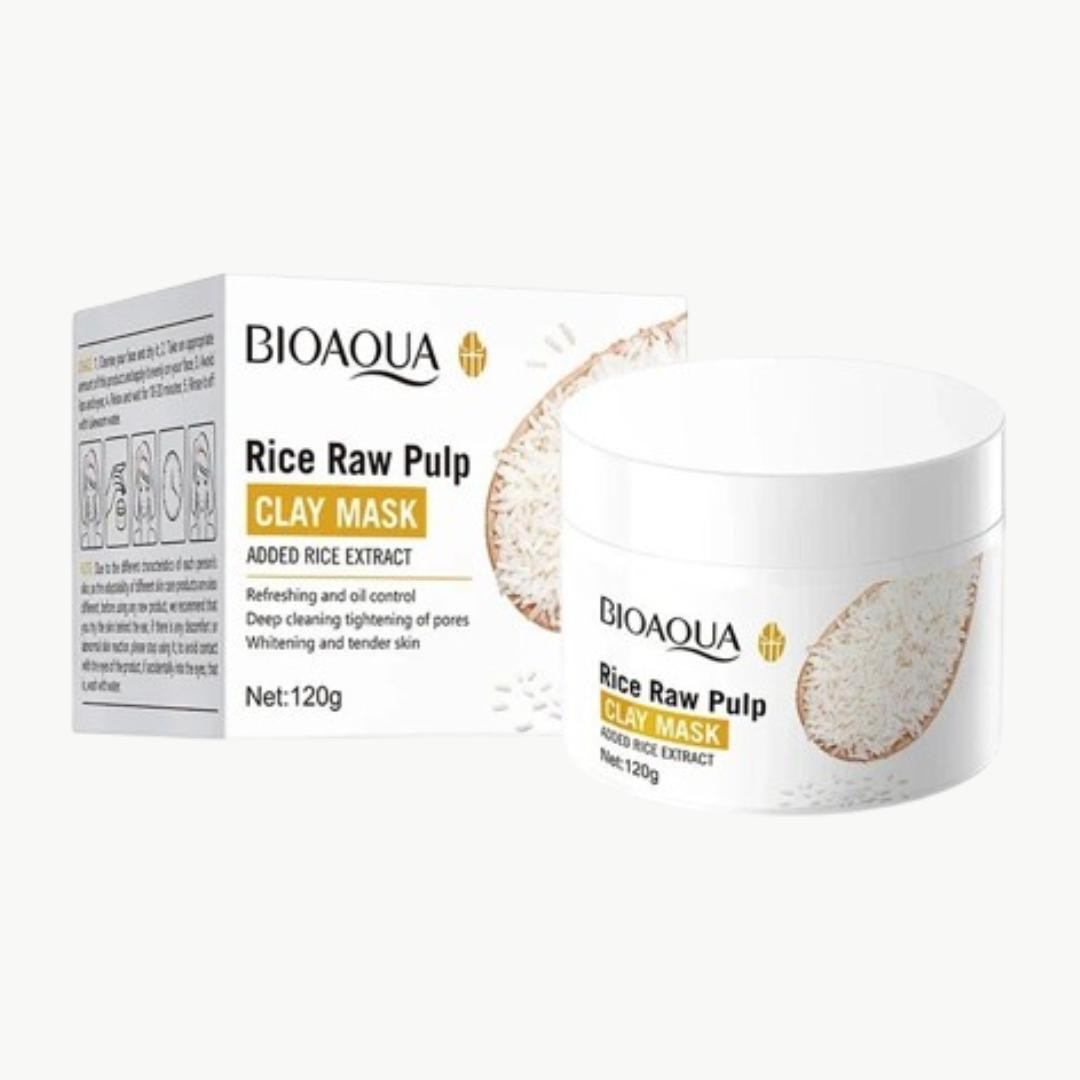 BIOAQUA Rice Raw Pulp Clay Mask 120g