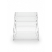 Clear Acrylic 4-Tier Display Organizer Stand