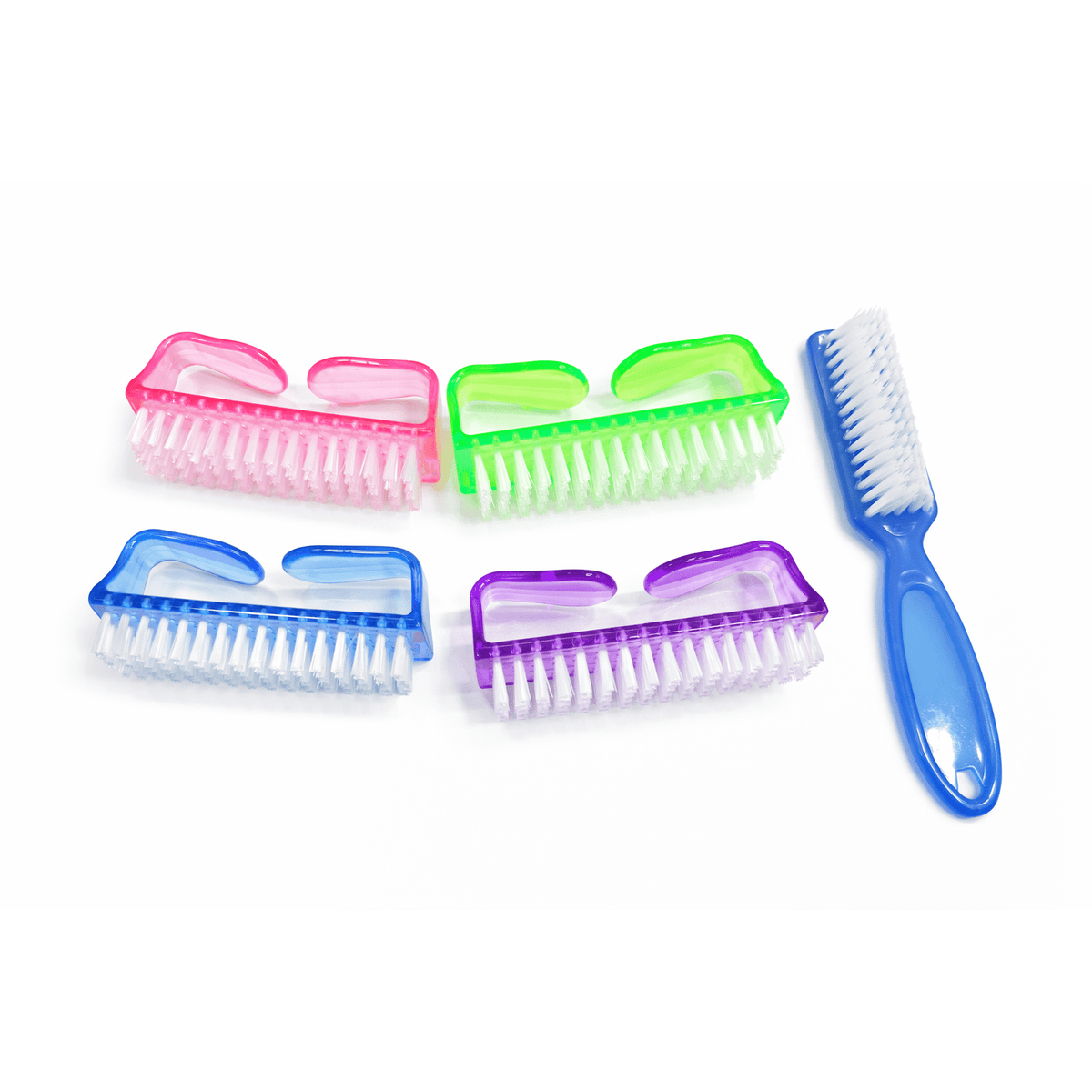 Colorful Nail Cleaning Brushes (Set of 5)