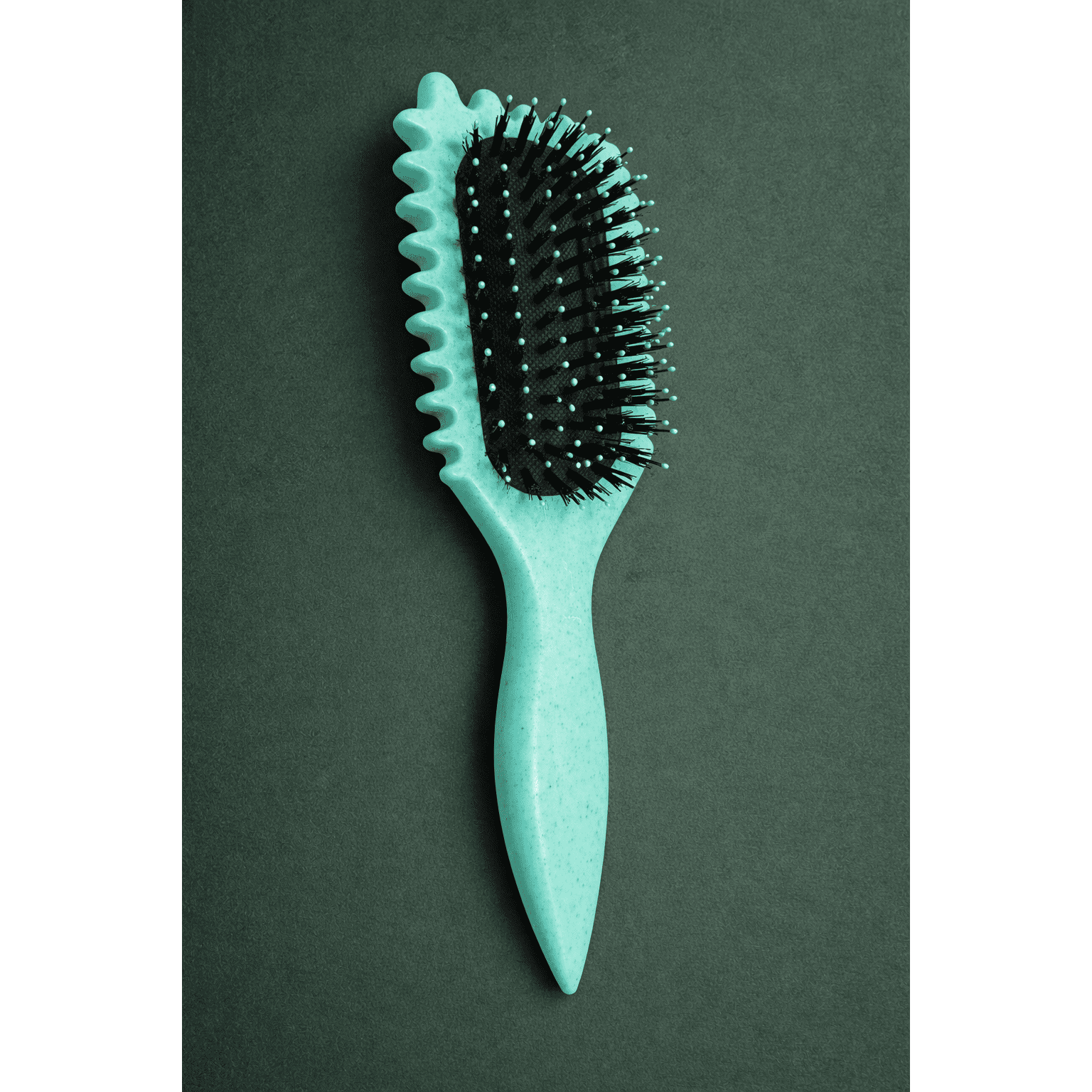 Cushion Paddle Hair Brush (Mint)