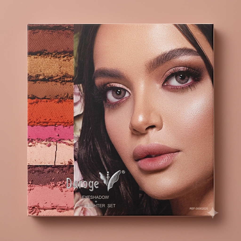Daroge Eyeshadow and Highlighter Palette Set - product image 2