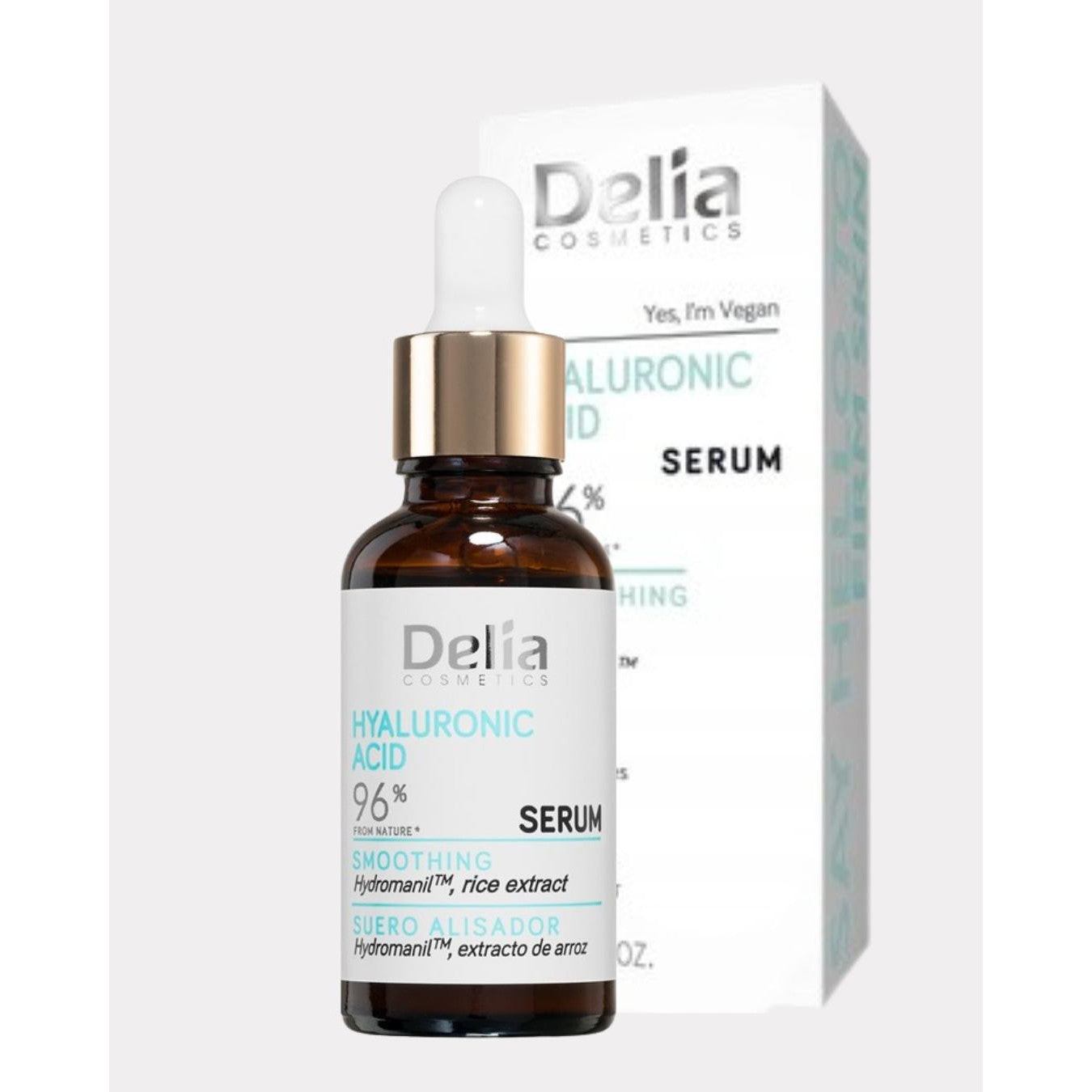 Delia Hyaluronic Acid Serum 30ml-Smoothing