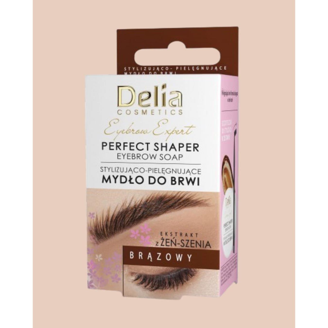 Delia Perfect Shaper Eyebrow Soap 10ml- Brown