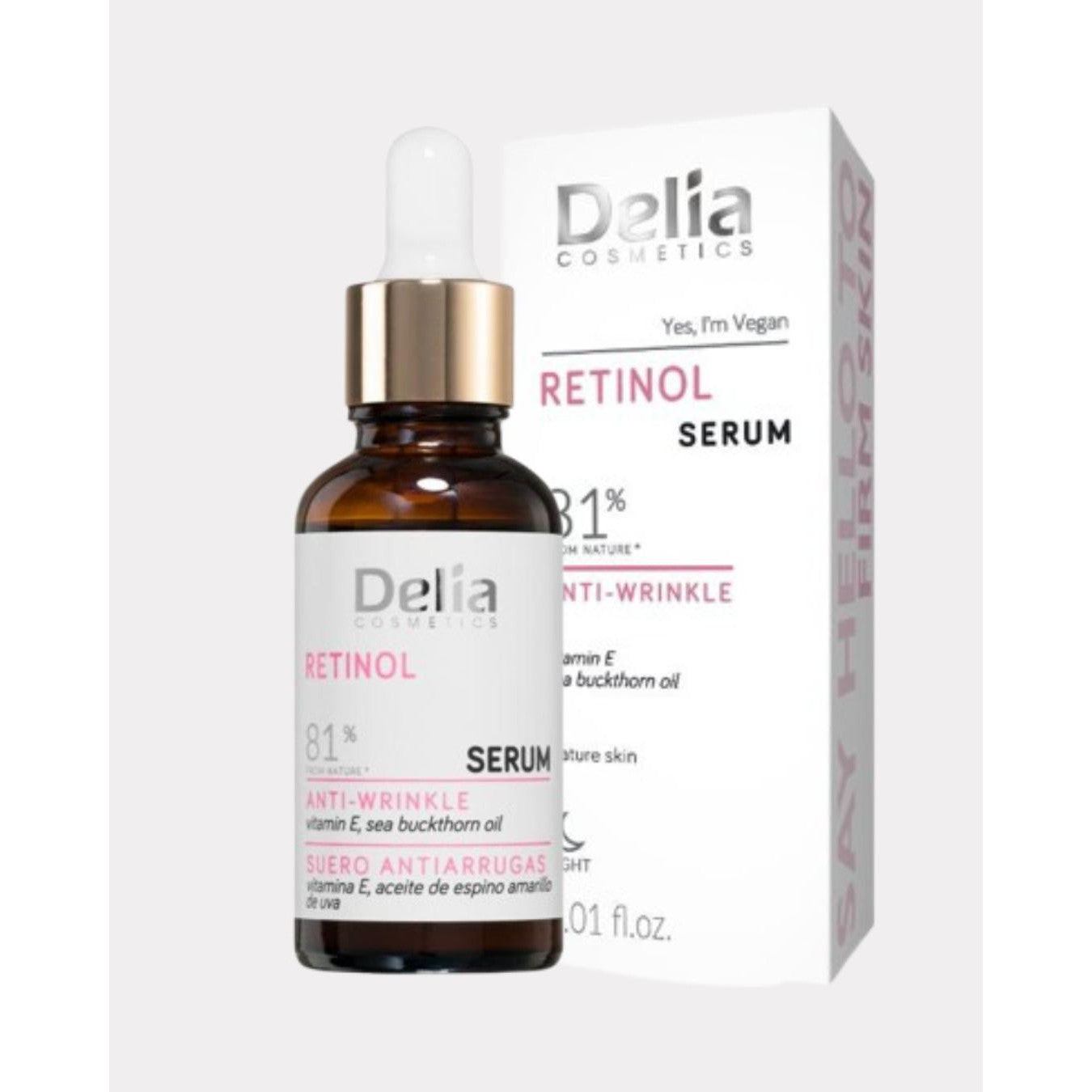 Delia Retinol Serum 30ml-Anti-Wrinkle