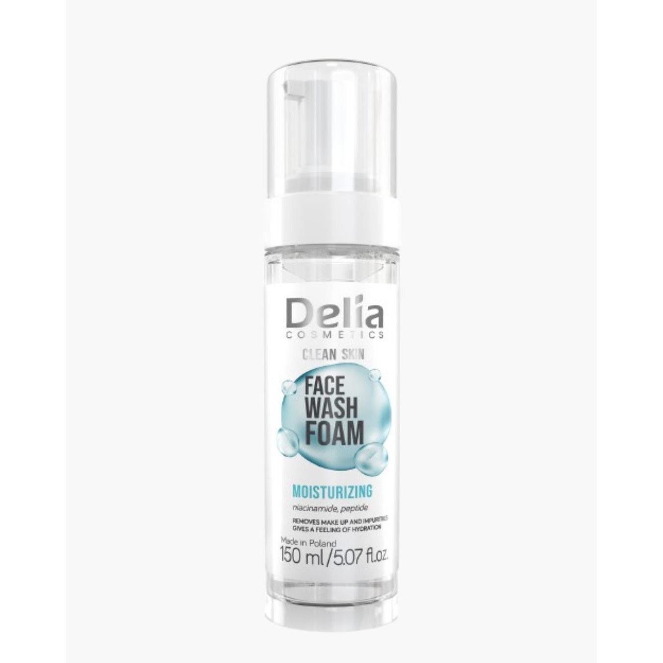 Delia Face Wash Foam 150ml-Moisturing