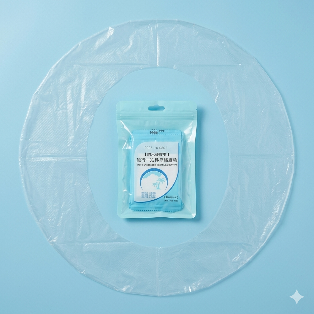 Disposable Waterproof Toilet Seat Covers 19 pcs