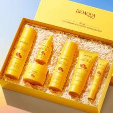 Bioaqua Turmeric Skin Gift Box (6-Piece Skincare Set)