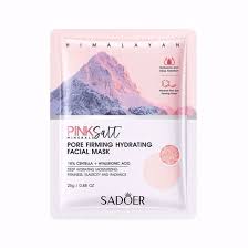 SADOER Himalayan Pink Salt Pore Firming Hydrating Facial Mask
