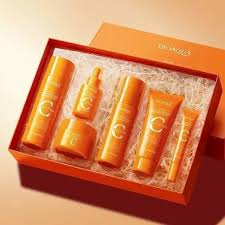 BIOAQUA Vitamin C Whitening Antioxidant Skin Care Gift Box (6-Piece Set)