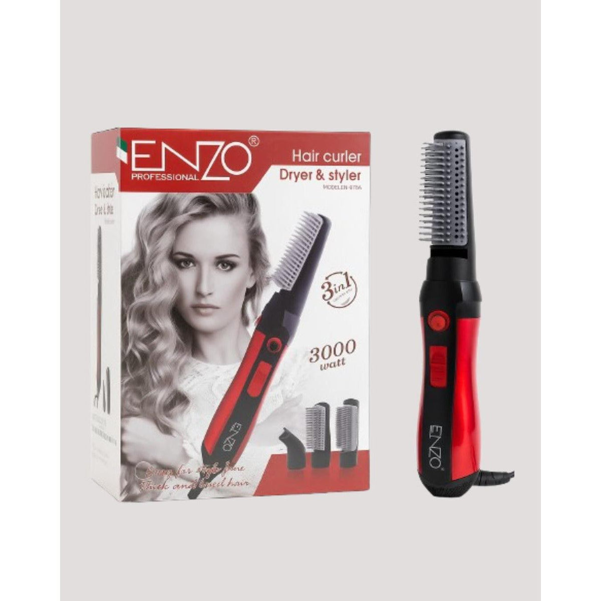 ENZO Hair Curler Dryer & Dtyler