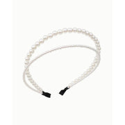 Fashion Pearl Double Layered Hairband