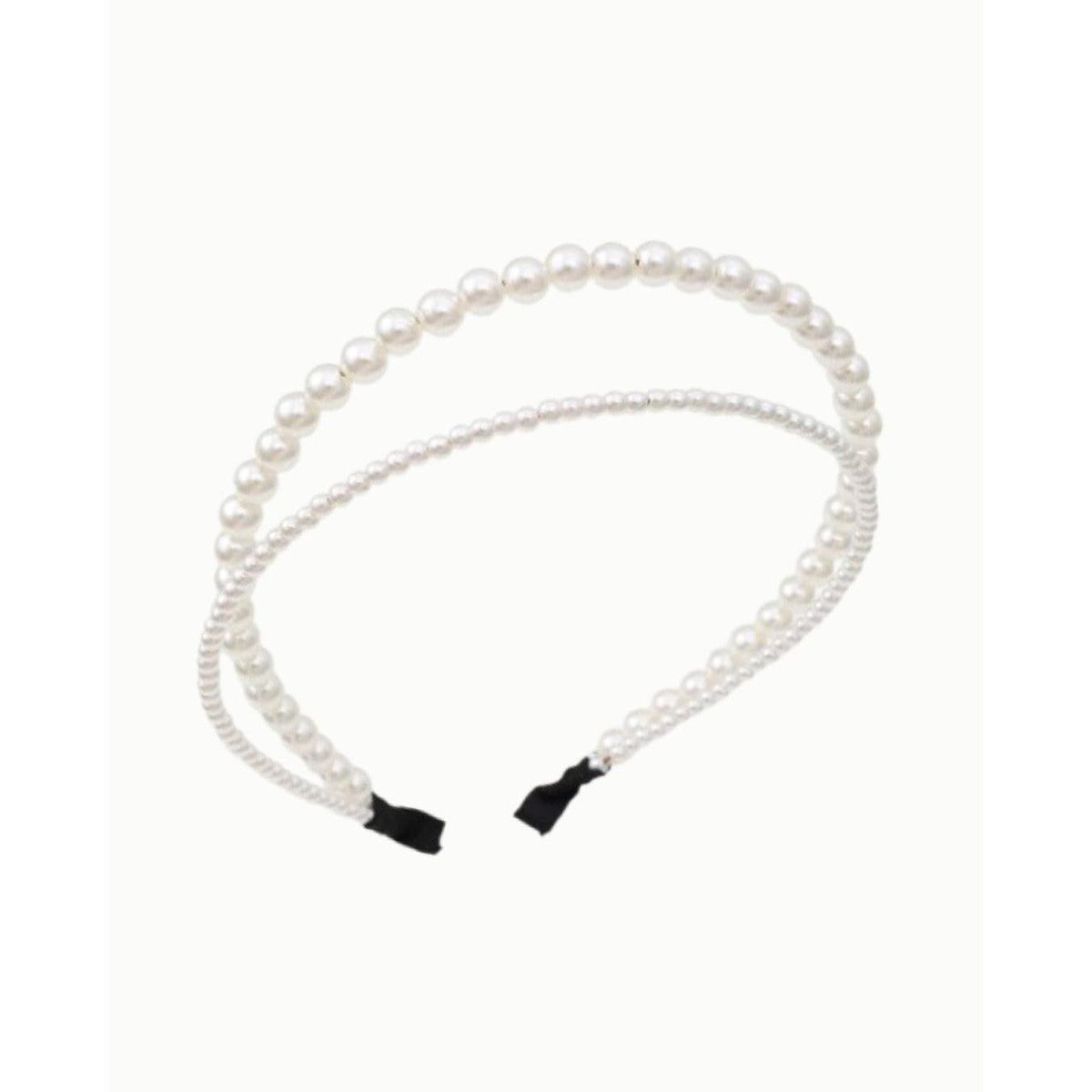 Fashion Pearl Double Layered Hairband