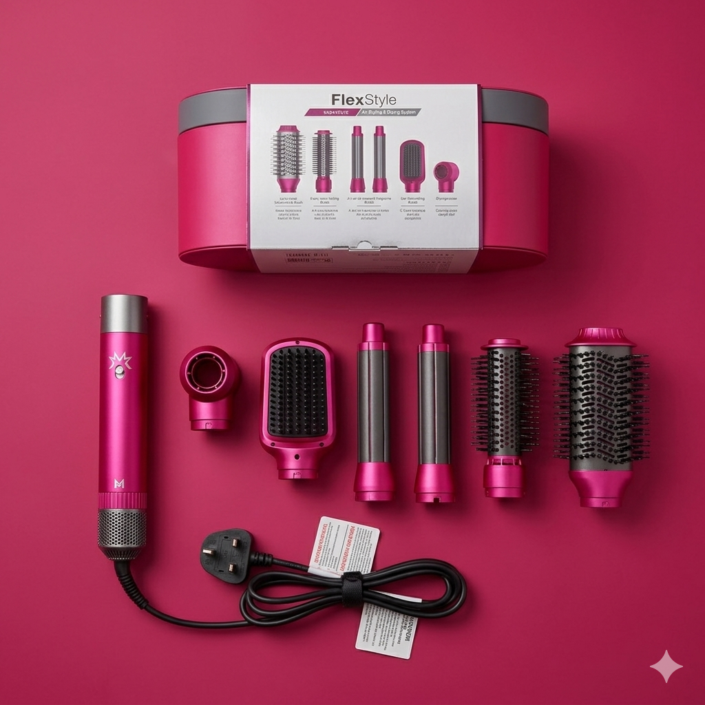 FlexStyle Air Styling & Drying System - 6-in-1 Professional Hair Multi-Styler
