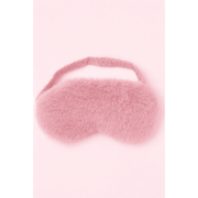 Fluffy Pink Sleep Eye Mask (Plush)