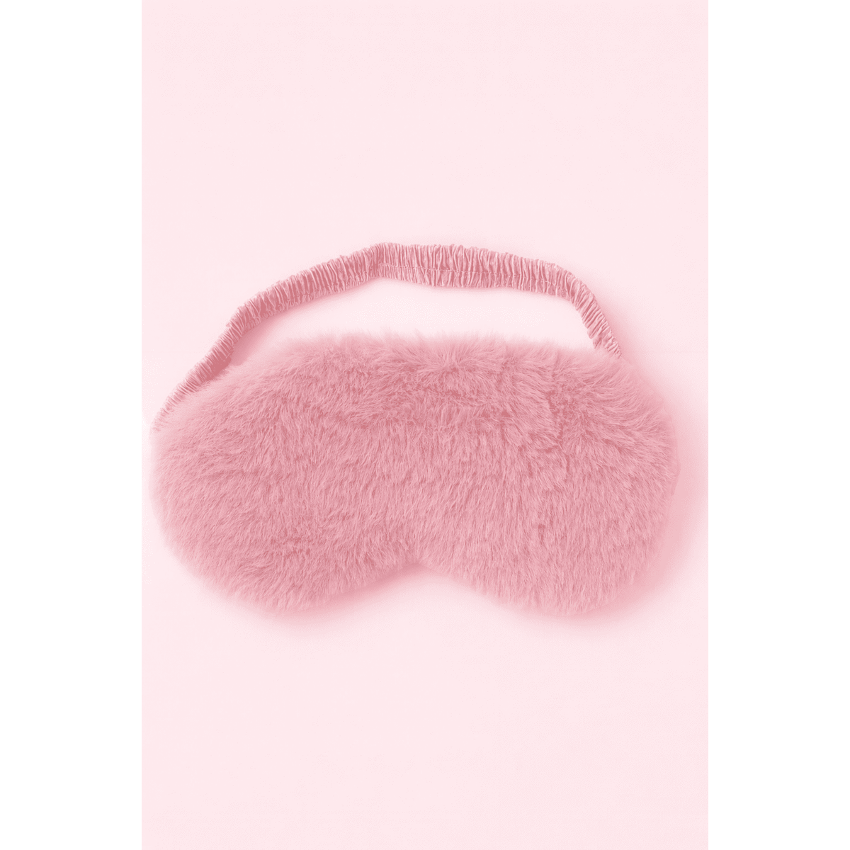 Fluffy Pink Sleep Eye Mask (Plush)