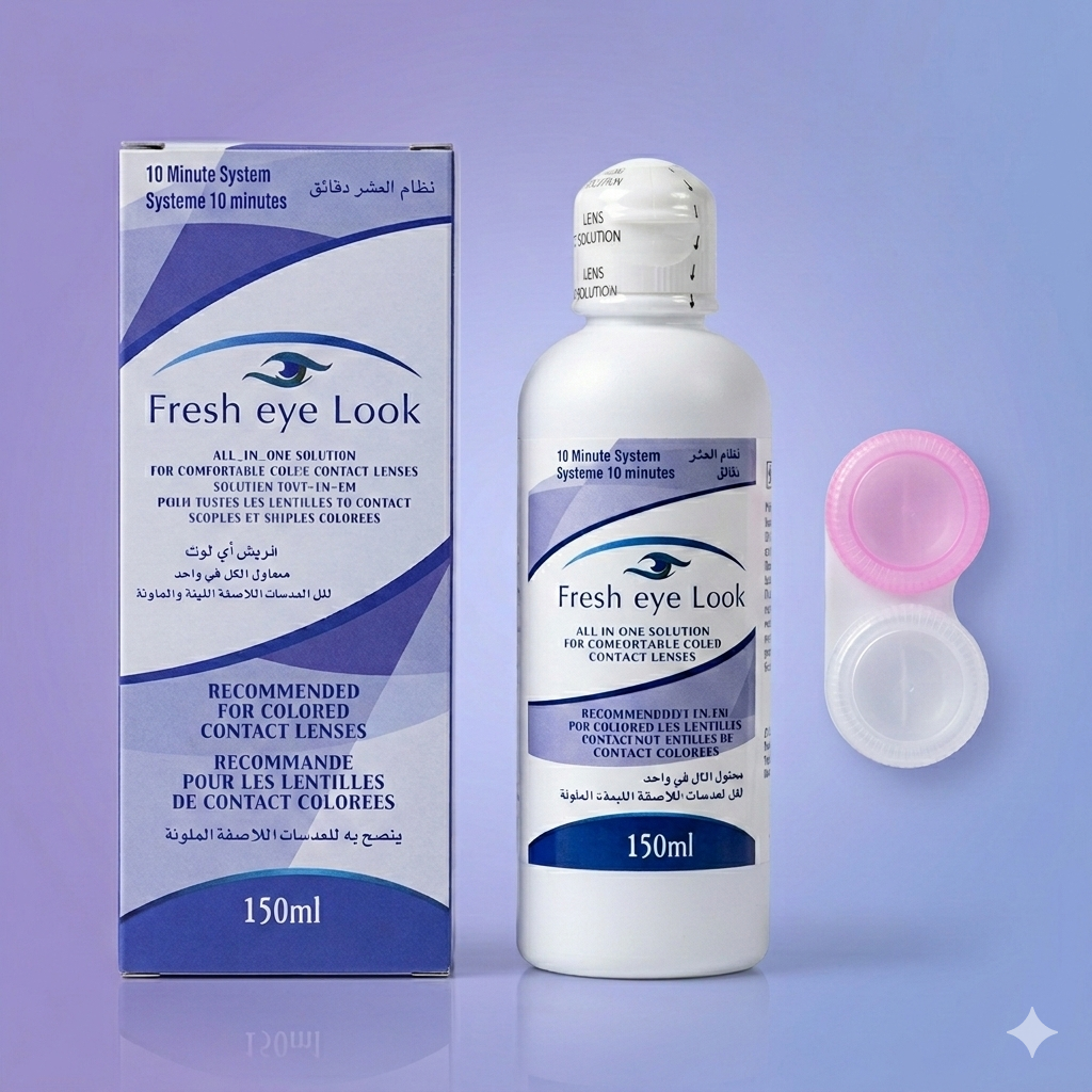 Fresh Eye Look All-In-One Contact Lens Solution