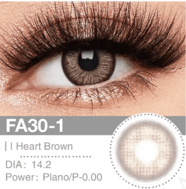 Fresh Lady FA30-1 I heart Brown