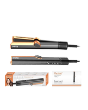 Kemei Professional 2-in-1 Hair Straightener & Curler (KM-6810) / 120C / 1000W