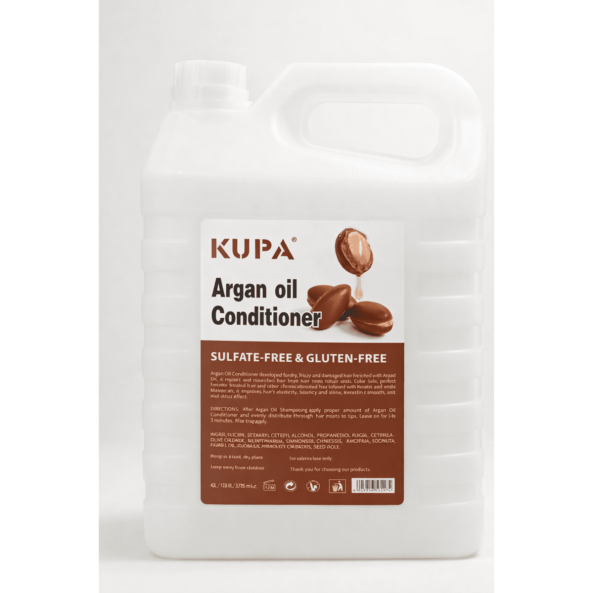 KUPA Argan Oil Conditioner (Sulfate-Free & Gluten-Free) – 5L